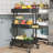 33.07'' H x 3.15'' W Utility Cart