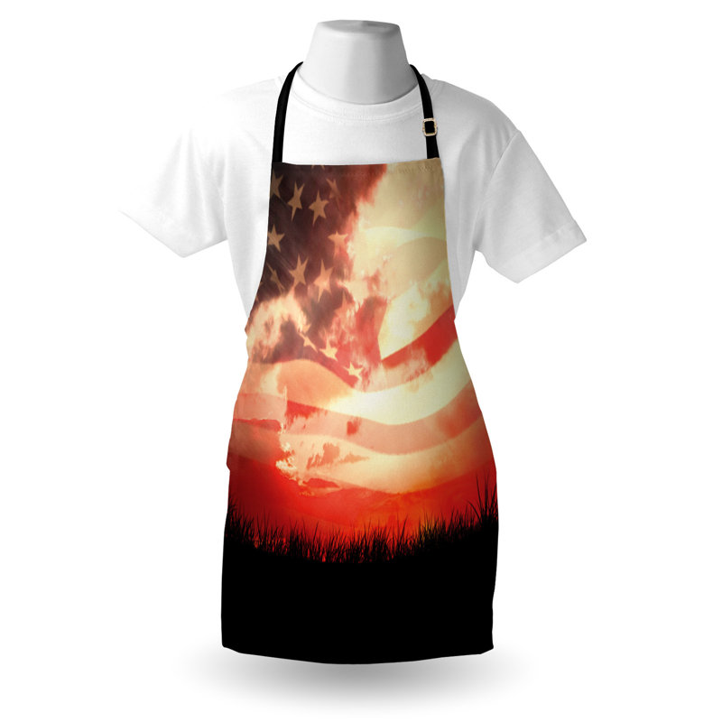 Abstract Bib Apron