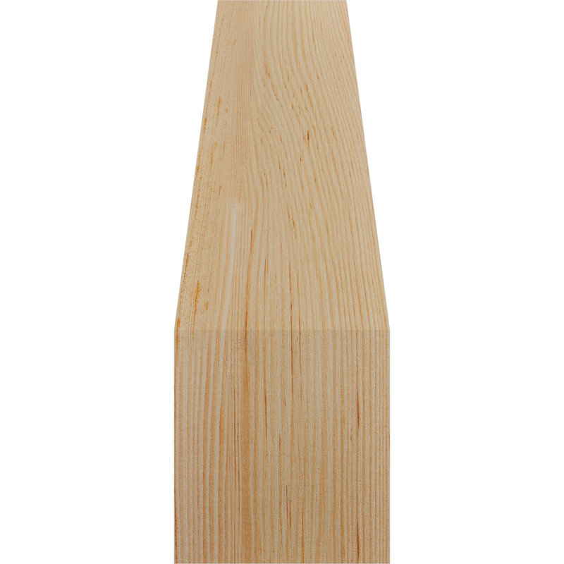 Attelle impériale du genou, Sapin de Douglas, Lisse, H 18 po x l 5,5 po x P 14 po
