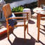 Vivioville Stacking Teak Patio Dining Armchair