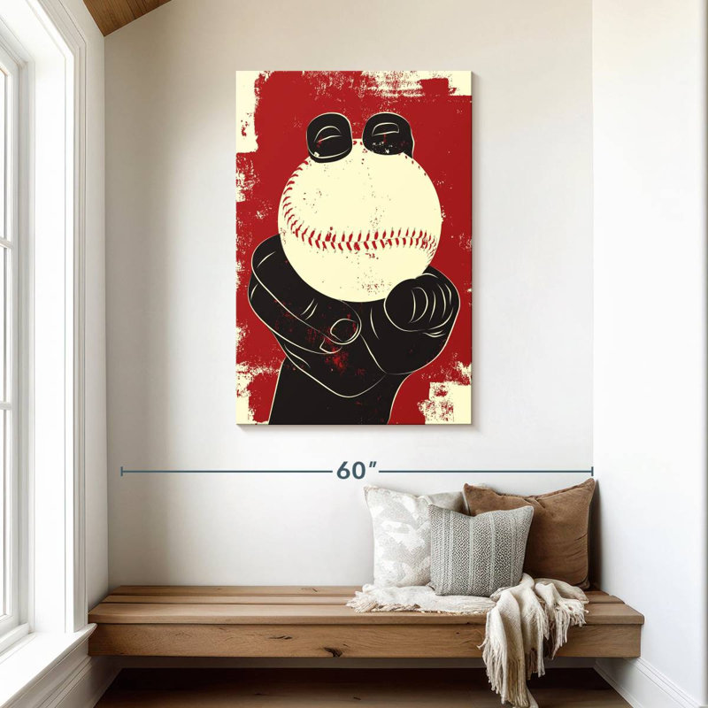 Sireci Baseball Catch, 45" H x 30" W