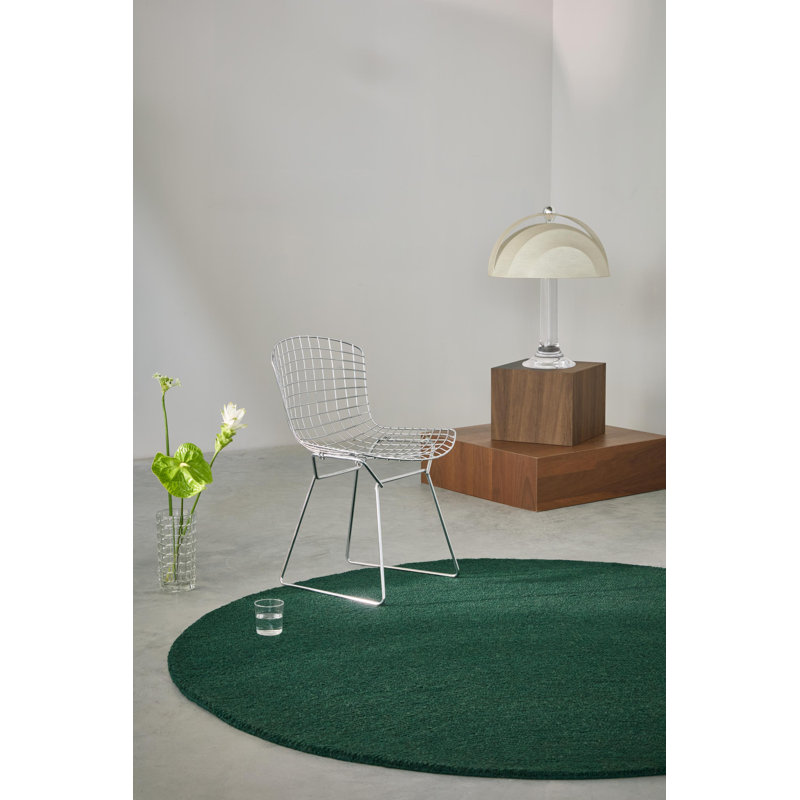 Handmade Wool Area Rug, Round 6'7"
