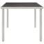 Etheldreda Rectangular Metal Outdoor Dining Table , 90cm cm W cm D-2130794890-2130794889