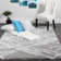 Arlie Geometric Grey Area Rug