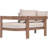 Newport Glenmore Water Resistant Fabric Upholstered Outdoor Patio Sofa with Protective Cover Included-1670578197-1654354793