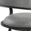 Tabouret de bar ou de comptoir pivotant avec structure en fer Aigerim-833175391-833175390