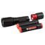 Lampe de poche dorée hybride AAA / DEL rechargeable 1000 lumens série HD Dorcy®