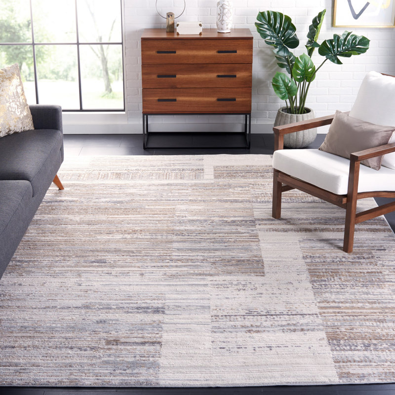 Herluf 100 Performance Abstract Rug, Rectangle 8' x 10'
