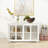 Janitzy Kitchen Storage Stand Cupboard With Glass Door-226712974