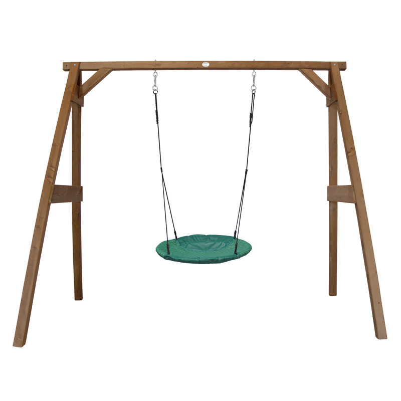 AXI Hemlock Swing Set with 1 Swing(s), Brown