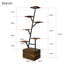 Plant Stand 2 Tier Set of 2