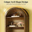 Bibliothèque chic, étagère en bois, bibliothèque arquée-2113389617-2113389613