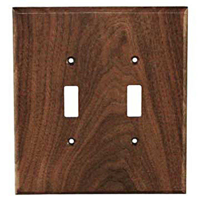Traditional No Subject 2 - Gang Toggle Light Switch Wall Plate