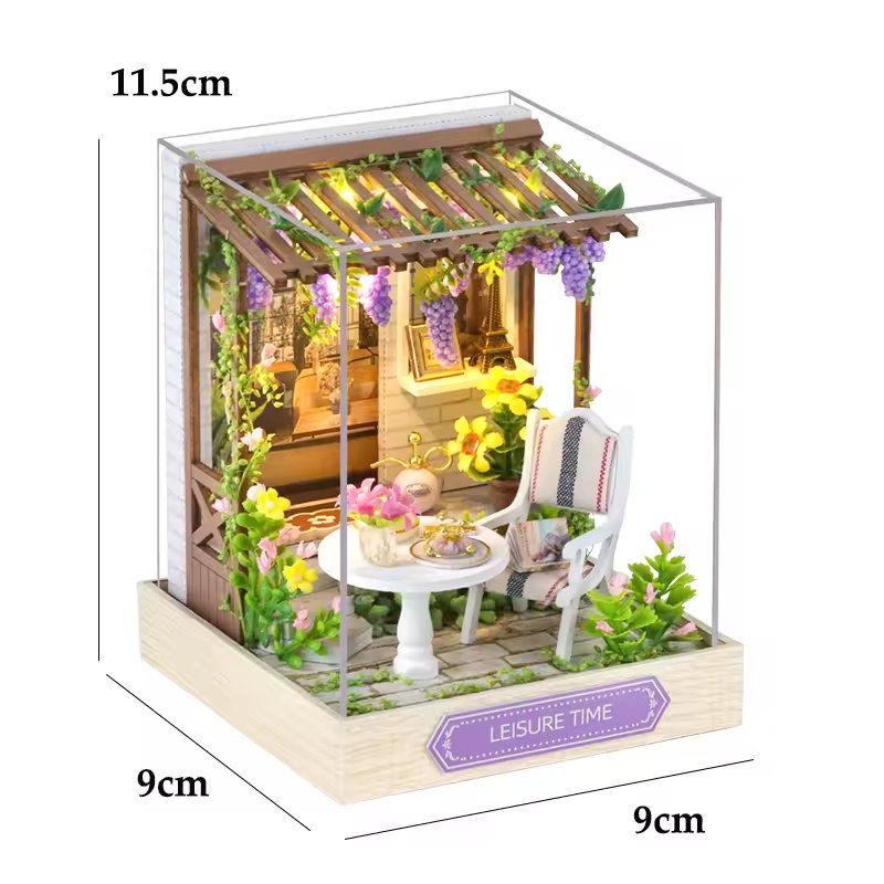Ensemble de chambre de poupée Leisure Time - Miniature Wizardi