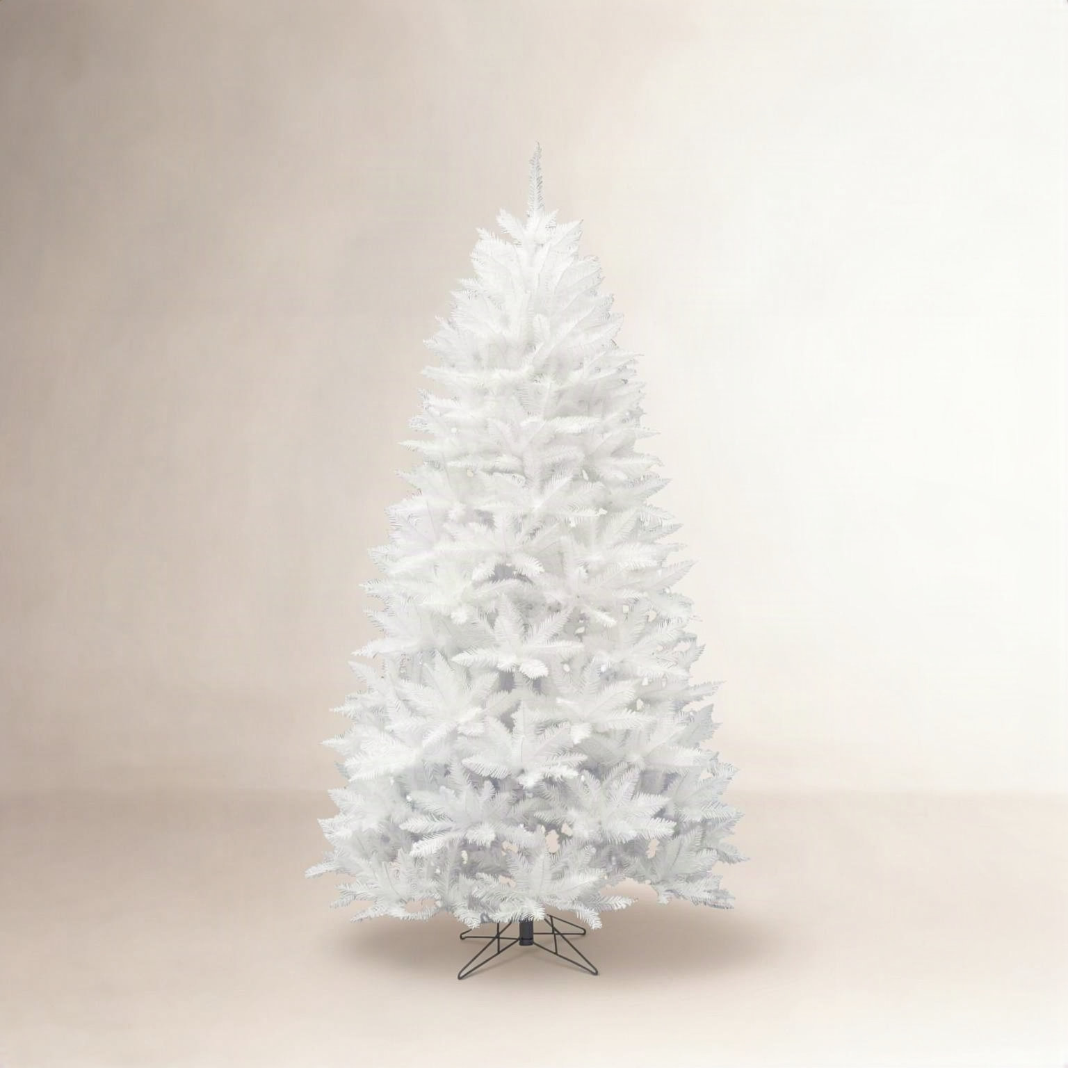 Sparkle White Spruce Pre-Lit Christmas Tree, 9.5', Pure White LED