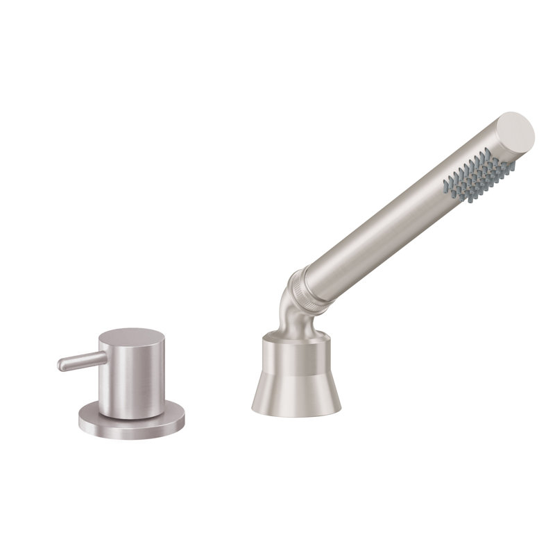 Avalon Complete Hand Shower & Diverter for Roman Tub, Satin Nickel