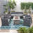 Laraine 7 - Person Patio Conversation Sets with Cushions