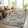 Remylina Indoor & Outdoor Boho Rug Ivory/Grey