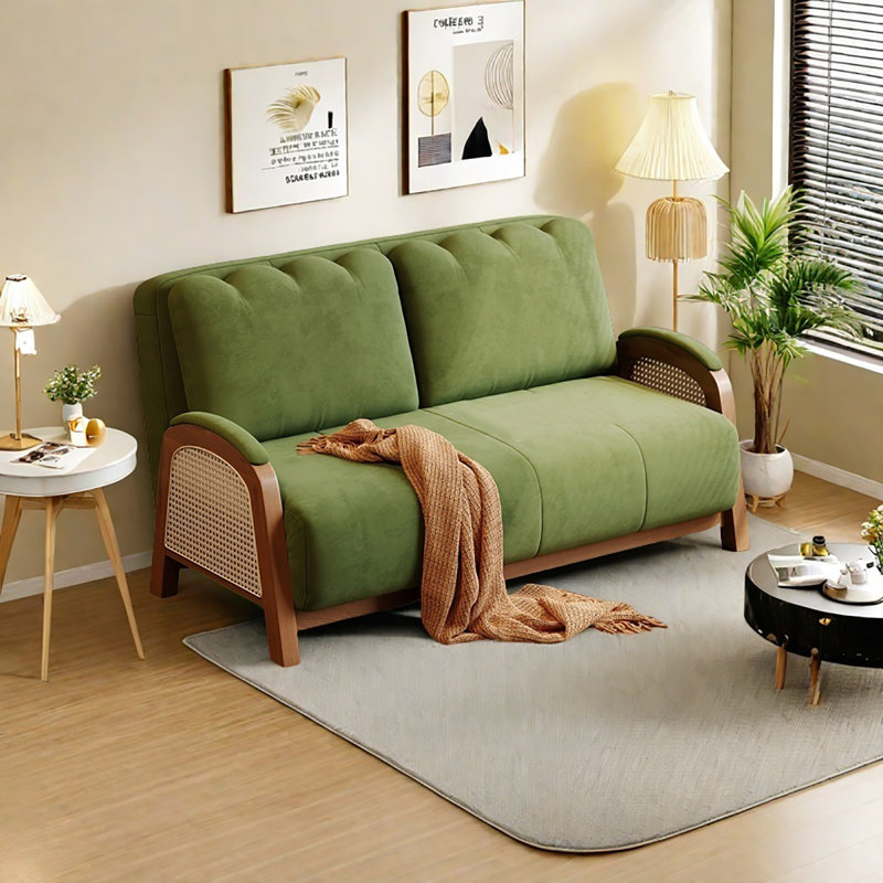 Canapé-lit 51,18 po, H 32,28 po x l 62,99 po x P 31,5 po