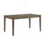 Élégant ensemble de table de salle à manger 6 pièces avec banc et chaises d'appoint