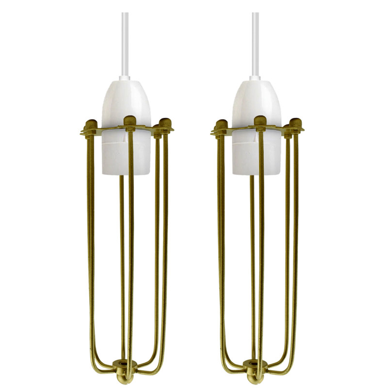 Metal Oval Lamp Shade ( Uno ), Gold