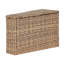 9 Seater Garden Lounge Light Brown Nebeyu