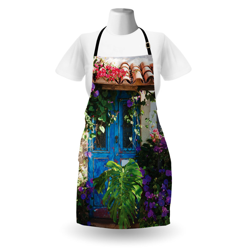 No Pattern Bib Apron