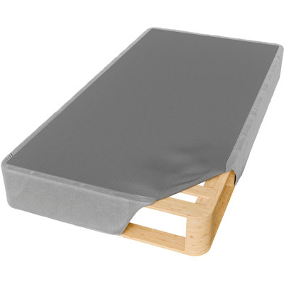 Wooden Box Spring / foundation for Mattress Support, Easy to Assemble by Alwyn Home