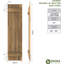 Volets de planche-n-lattes (par paire) Americraft (2 lattes)-78949587-78949633-78949637