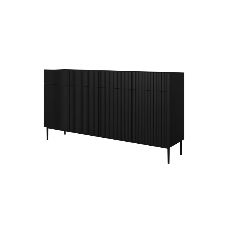 Albhie 200cm Sideboard, Black