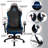 Fan Life Adjustable Reclining Ergonomic Faux Leather Swiveling PC & Racing Game Chair-49215177