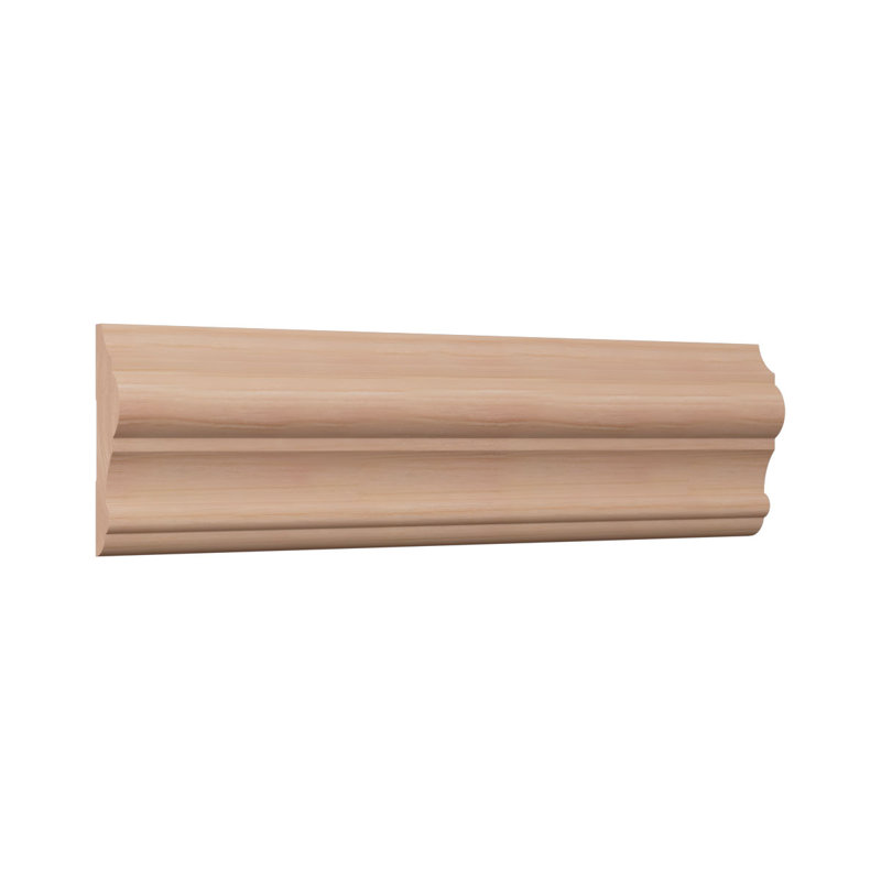 Cherry Solid Wood Chair Rail Moulding, 96" Length