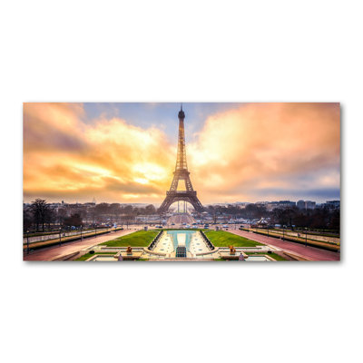 Eiffel Tower Paris - Wrapped Canvas Print