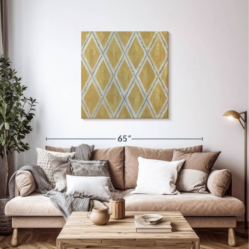 Geometric IV, 36" H x 36" W