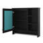 Armoire de rangement murale 2 en 1 avec tablette réglable-771680594