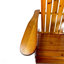 Chaise Adirondack d'extérieur ou d'intérieur en bois, pliable, chêne, chaise-737162863