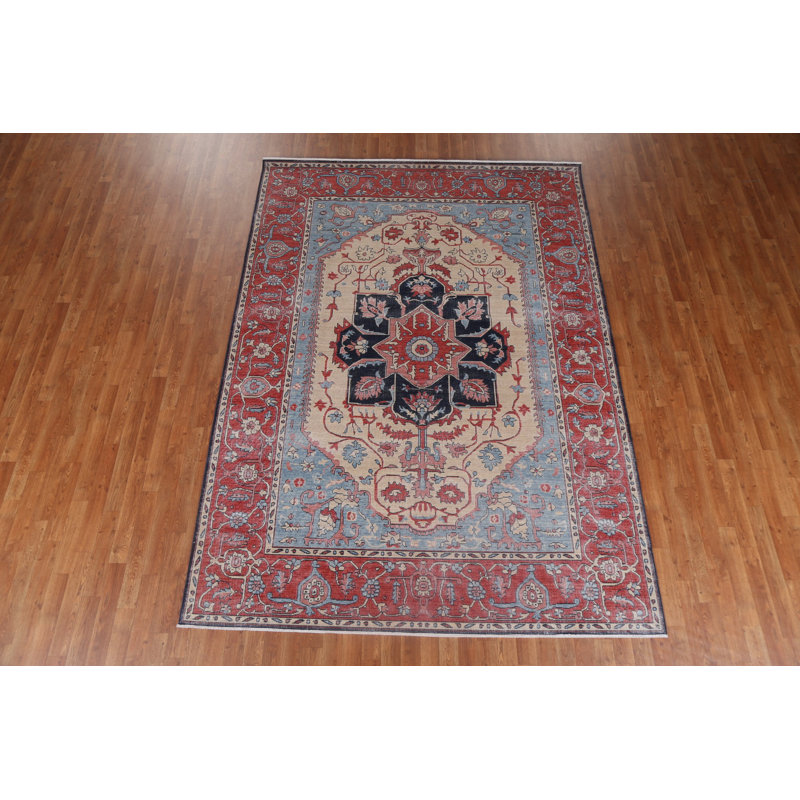 Tapis turc fait à la main 7 x 10