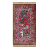 Rug & Kilim’S Modern Classics Pictorial Rug In Red, Brown, Pink Tones