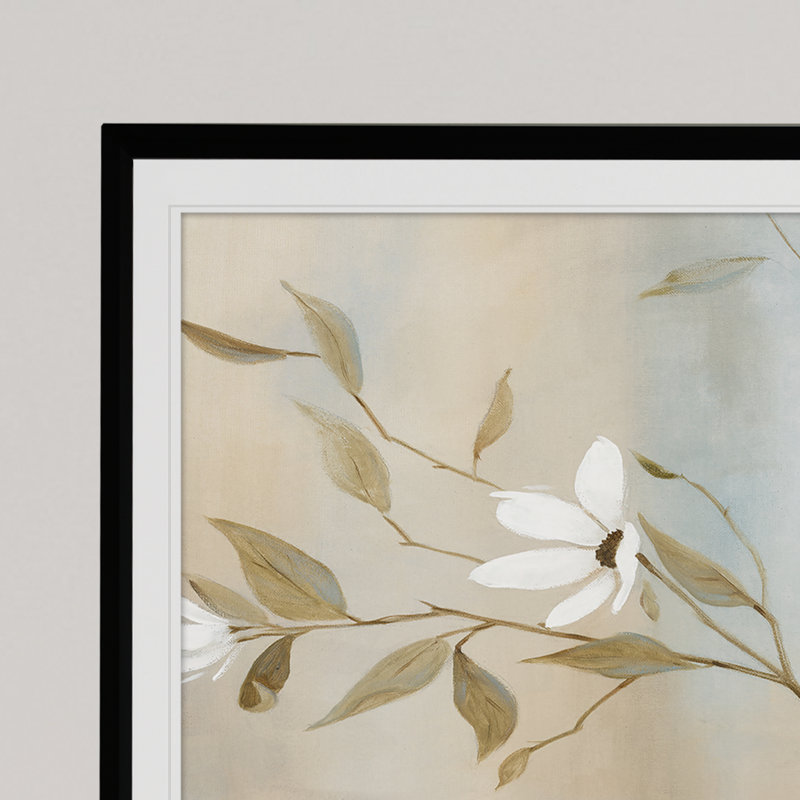 «Pastel Light II», reproduction d'art encadrée, H 20 po x l 24 po x P 1,5 po, Noir