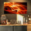 «3D Abstract Fractal Waves», impression sur toile tendue-1698724268