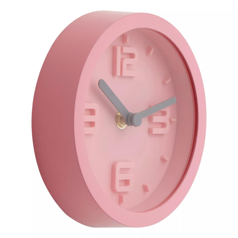 Samson Wall Clock, Pink