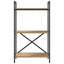 96 cm H x 56 cm W Steel Etagere Bookcase-1327213087