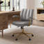 Adena, fauteuil de bureau pivotant en velours-1184829769
