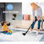 Tapis bleu / 2x 2 x 8, teinture sans perte de poils, pour étude de la chambre de bébé-492998469