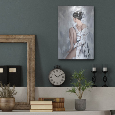  'Nadia' by Alexander Gunin, Metal Wall Art, 12" x 16"