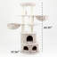 Arbre à chat de luxe 65 po pour multi-chats et grands chats
