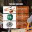 Appareil d'emballage alimentaire orange VEVOR