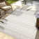 Paseo Astrid All-Weather Flatweave Indoor/Outdoor Area Rug, Ivory Cream Bohemian Striped – Patio, Deck, Porch & Living Room