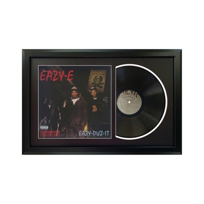 Disque Eazy-E «Eazy-Duz-It» avec passe-partout noir