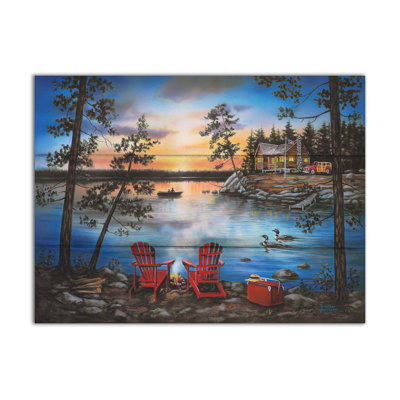 " Lakeside Retreat " by Robert Andrea